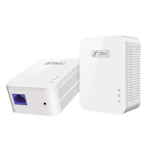 POWER-NET GIGABIT KIT POWERLINE XDOME COD.XD59000600 - Rikosat