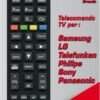 TELECOMANDO UNIVERSALE PER 6 MARCHE TV NON OCCORRE PROGRAMMAZIONE